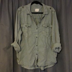 EUC American Eagle Button Down Shirt